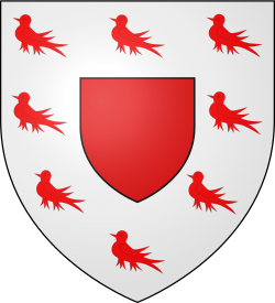 Arms of John de Vaux (d.1288)