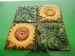 Azulejos girasol Vicens Capricho