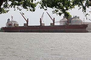 Bateau au port de Douala1