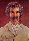 Beckwith Mark Twain Portrait