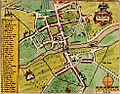 Bedford - John Speed's map (1611)