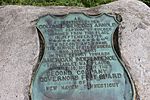 Benedict Arnold marker at Fort Western, ME IMG 2045