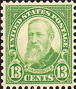 Benjamin Harrison 1926 Issue-13c
