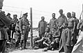 Black prisoners in Eastern Europe; with Luftwaffe soldiers