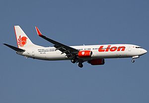 Boeing 737-900ER Lion Air Spijkers