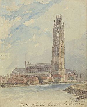 Boston Church, Lincolnshire by James Harrison