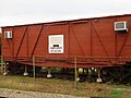 Boxcar at Gertrude Chandler Warer Museum, October 2018