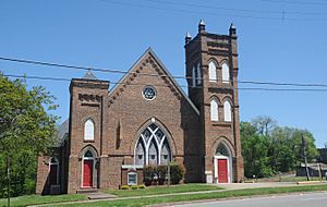 CENTER STREET A.M.E. ZION CHURCH, STATESVILLE, IREDELL COUNTY, NC