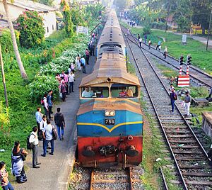 CLASS M4 LOCO OF SRI LANKAN RAILWAYS AT NEGOMBO STATION SRI LANKA