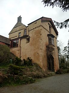 Castle House, Usk castle