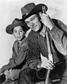 Chuck Connors Johnny Crawford The Rifleman 1960