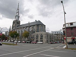 Church of Saint-Pierre-Apôtre, Montreal (rear view)