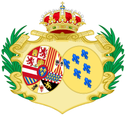 Coat of Arms of Elisabeth Farnese, Queen Consort of Spain