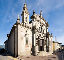 The Collegiate church complex of San Vittore at Balerna