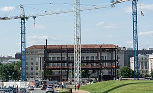 Construction - National Museum of African American History and Culture - Washington DC