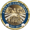Official seal of Corcoran, California