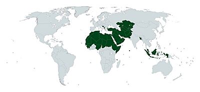 Countries where Eid al-Fitr is an Official Public Holiday
