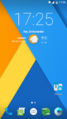 CyanogenMod 13 homescreen english