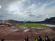 Dasarath Stadium during 2022 SAFF Women's Championship Final match