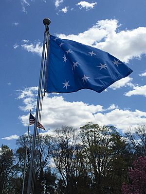DeWint House - George Washington's personal flag