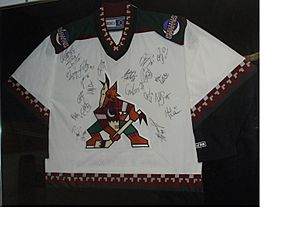 Dedicated Coyotes jersey