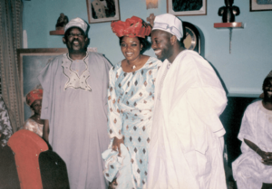 Dele Momodu with MKO Abiola
