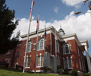 Dickenson County Courthouse in Clintwood
