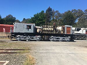 Diesel locomotive '845' with Co-Co wheel arrangement, built by A.E.Goodwin, NSW