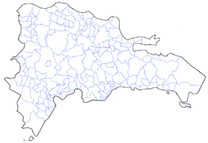 Dominican Republic municipalities (2014)