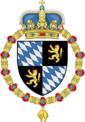 Wittelsbach arms of the dukes of Bavaria (until 1623) of Bavaria