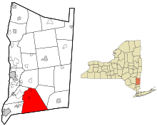 Location of East Fishkill, New York