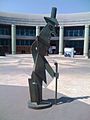 El Catrín, escultura de José Luis Cuevas