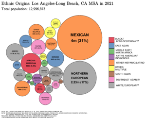 Ethnic Origins in the Los Angeles MSA