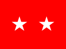 Flag of a United States Army major general