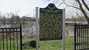Ford Motor Company Lamp Factory marker