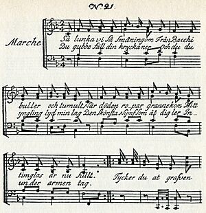 Fredman's Song 21 Så lunka vi så småningom