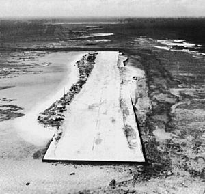 French Frigate Shoals airfield aerial photo 1966
