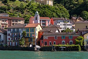 Gerra (Gambarogno) am Lago Maggiore