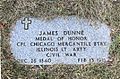 Grave of James Dunne (1840–1915) at Calvary Cemetery, Evanston 1