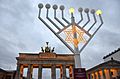 Hanukkah, Brandenburg Gate (Berlin)