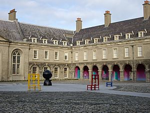 IMMA courtyard
