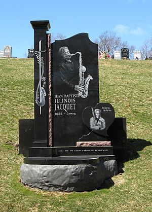Illinois Jacquet gravesite