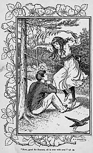 Illustrations by K. M. Skeaping for the Holiday Prize by E. D. Adams-pg-039-Now, good Sir Eustace, all is over with you