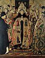 Jaume Huguet - Consecration of Saint Augustine - Google Art Project