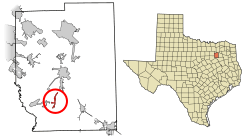 Location of Grays Prairie in Kaufman County, Texas