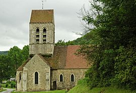 The church of Courtemont-Varennes