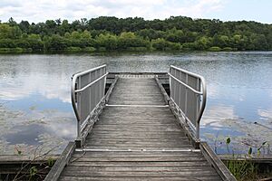 Lake Shenandoah gangway