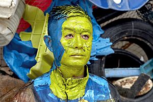 Liu Bolin painted portrait from Laurent Baillet.jpg