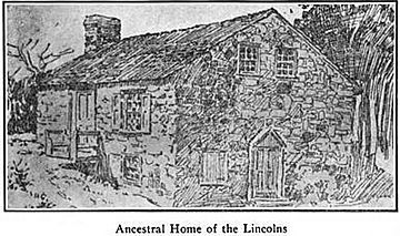 M Lincoln House Berks 1907