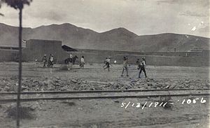 Maderistas entering Torreón on 13-5-1911